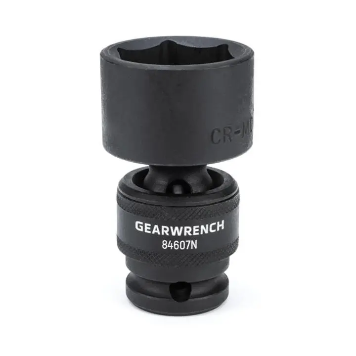 Gearwrench 84607N Universal Impact Socket Set — Durable Chrome-Vanadium 1