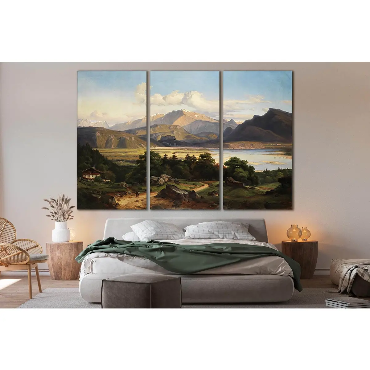 George Crola Landscape Oil Painting №Sl563 Ready To Hang Canvas Print 5