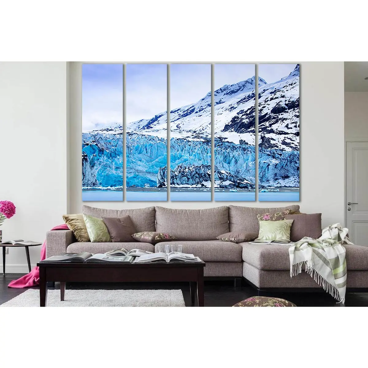 Glacier Bay National Park #SL1307 Premium Ready-to-Hang Canvas Art - Image 3