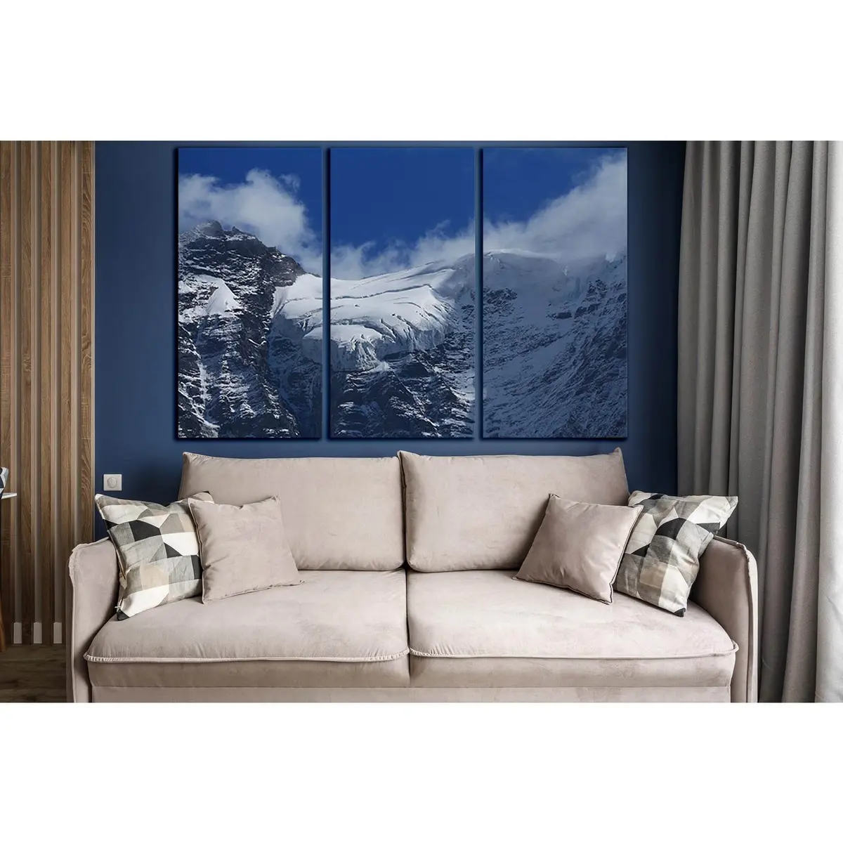 Glacier On The Jungfraujoch №Sl1354 Ready To Hang Canvas Print 5