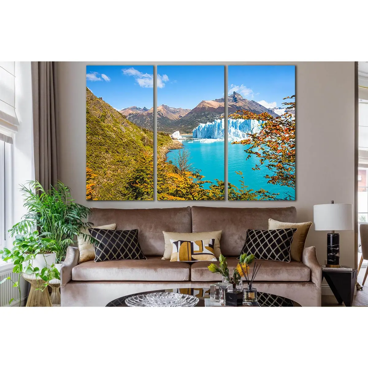 Glacier Perito Moreno In Patagonia №Sl1332 Ready To Hang Canvas Print 5