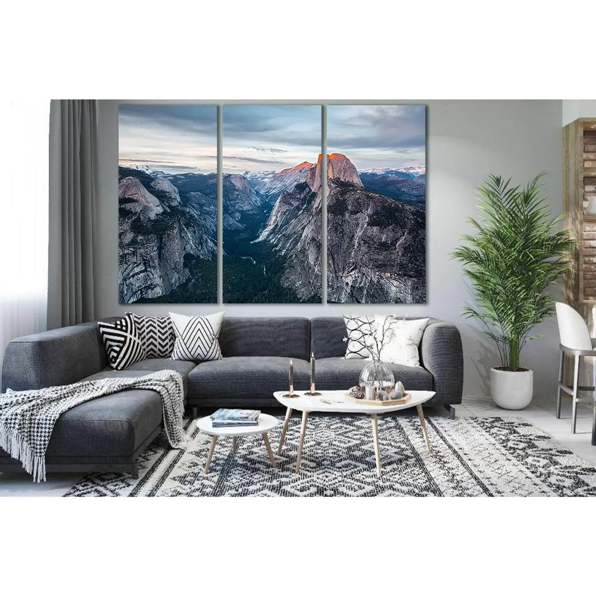 Glacier Point №Sl1334 Ready To Hang Canvas Print 5
