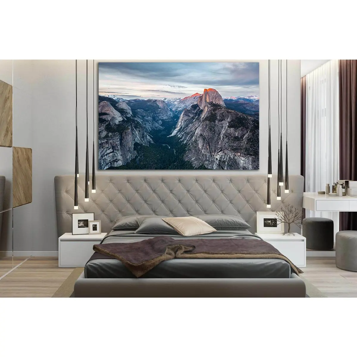 Glacier Point №Sl1334 Ready To Hang Canvas Print 1