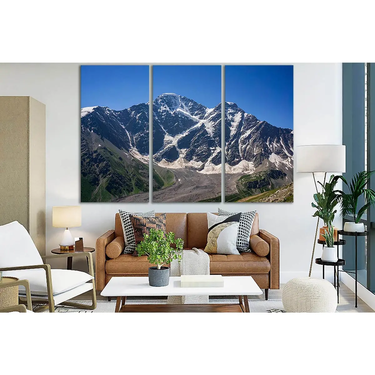 Glacier Seven On Mount Donguzorun №Sl1341 Ready To Hang Canvas Print 5