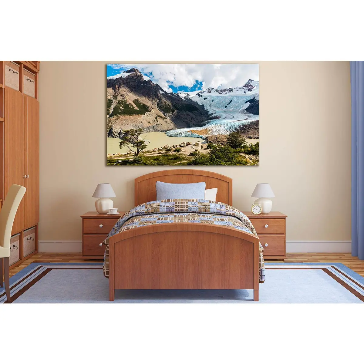 Glacier Southern Patagonian №Sl1347 Ready To Hang Canvas Print 2