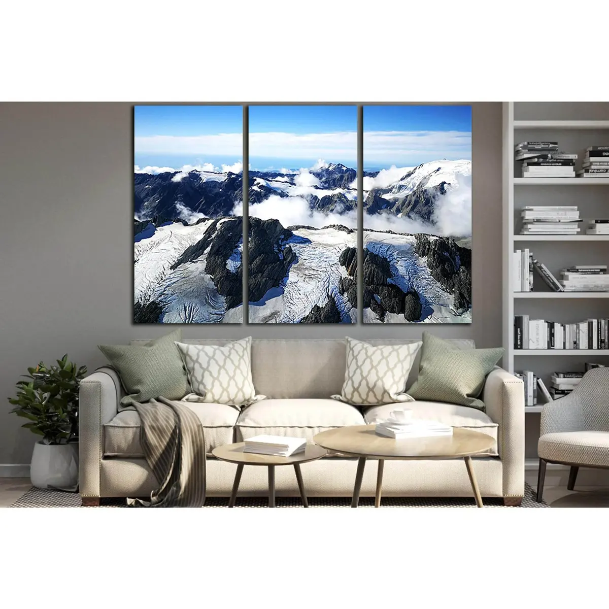 Glacier View Of New Zealand №Sl1304 Ready To Hang Canvas Print 5