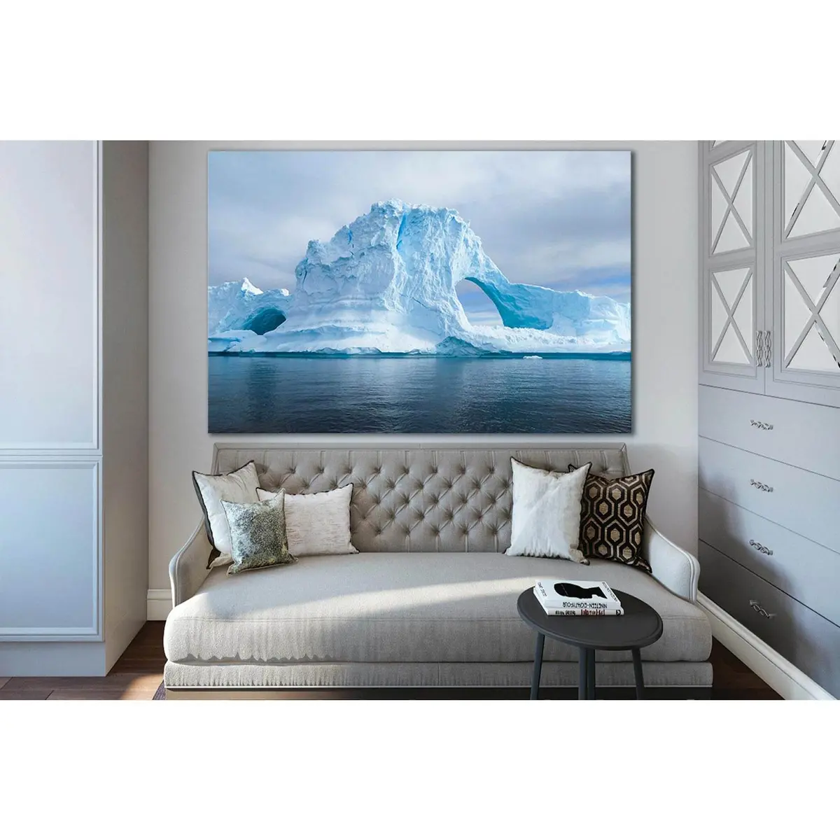 Glaciers And The Icebergs №Sl1302 Ready To Hang Canvas Print 1