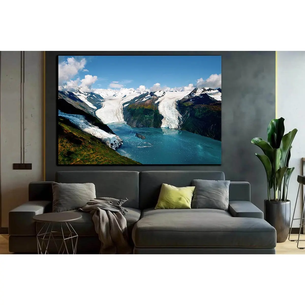 Glaciers №Sl1329 Ready To Hang Canvas Print 1