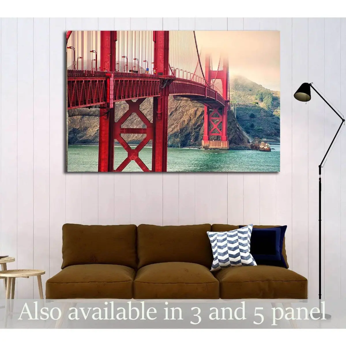 Golden Gate №1936 Ready To Hang Canvas Print 1