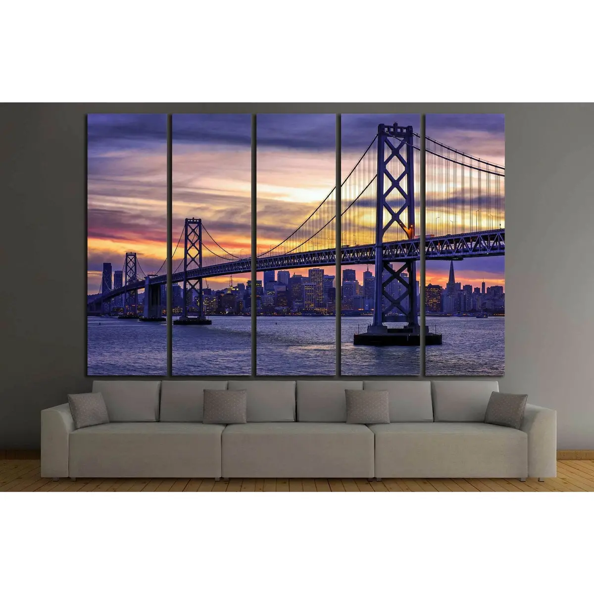 Premium Golden Gate Bridge Canvas Wall Art – Ready-to-Hang Print - Image 3