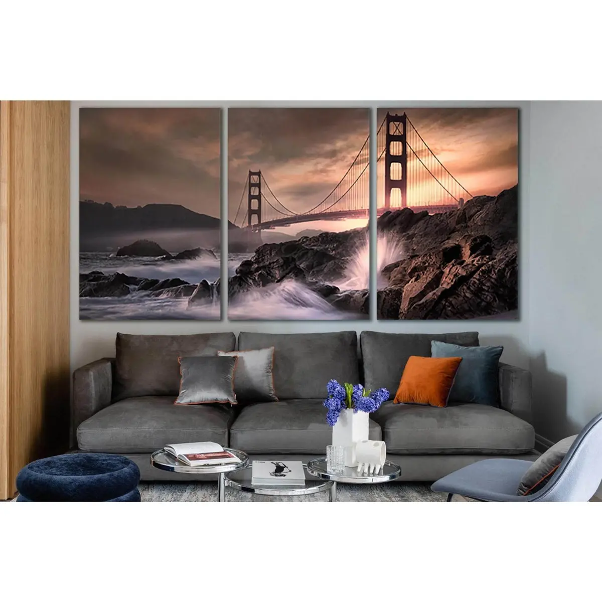 Golden Gate Bridge №Sl1132 Ready To Hang Canvas Print 5