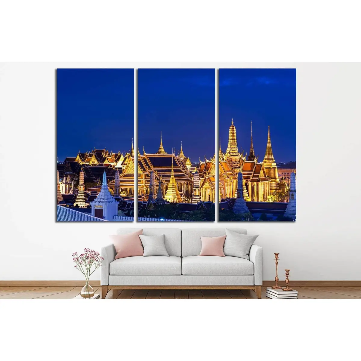 Grand Palace, Bangkok, Thailand №813 Ready To Hang Canvas Print 5