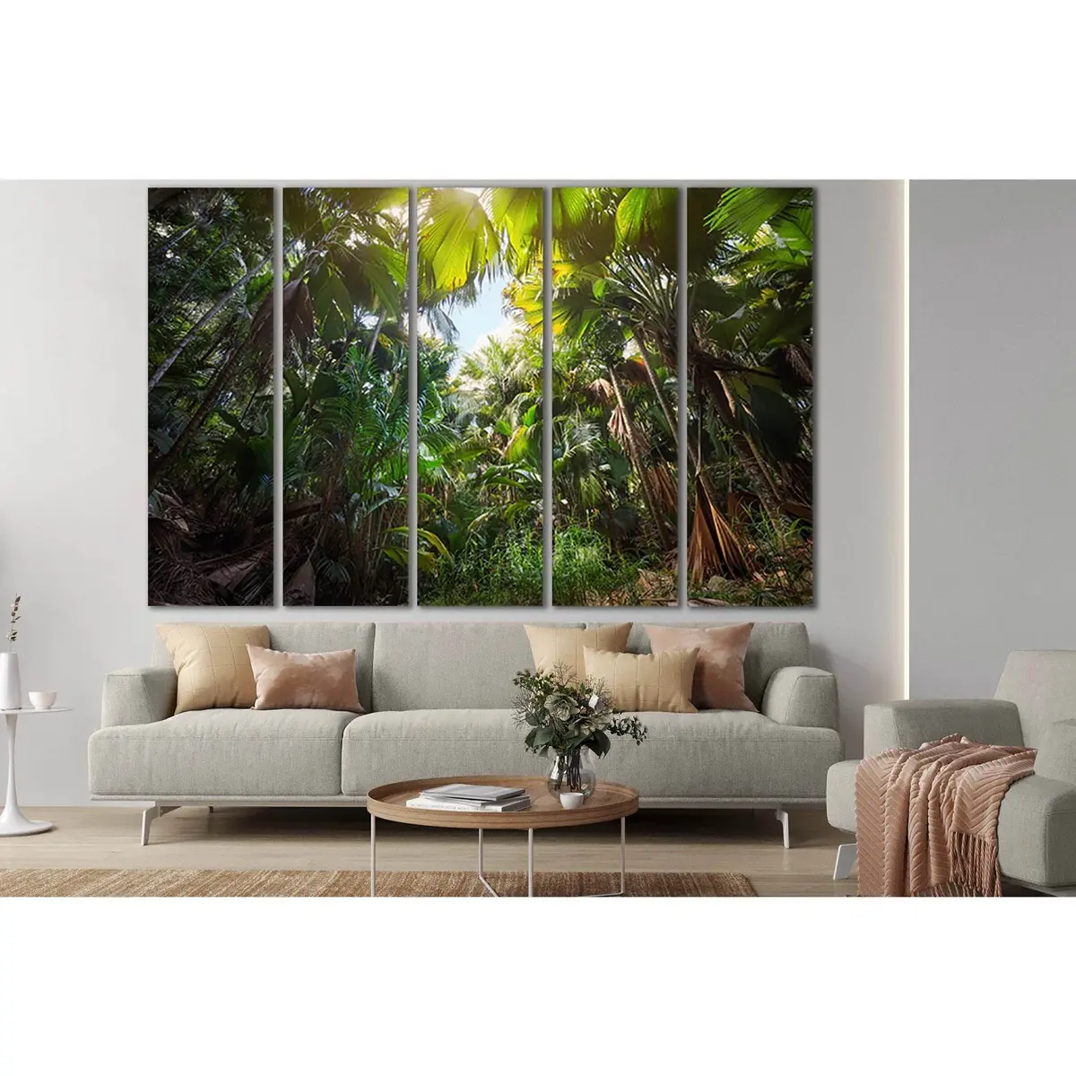 Green Jungle SL826 Premium Canvas Wall Art – Ready to Hang - Image 3