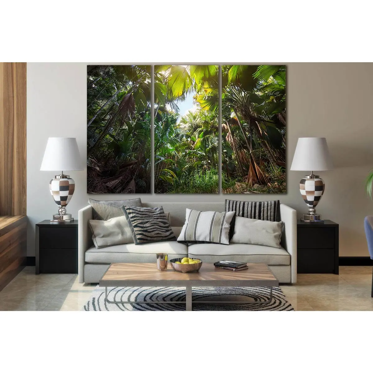 Green Jungle №Sl826 Ready To Hang Canvas Print 5