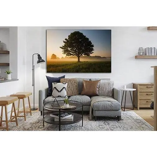 Green Leafed Tree Surrounded By Fog №Sl520 Ready To Hang Canvas Print 2