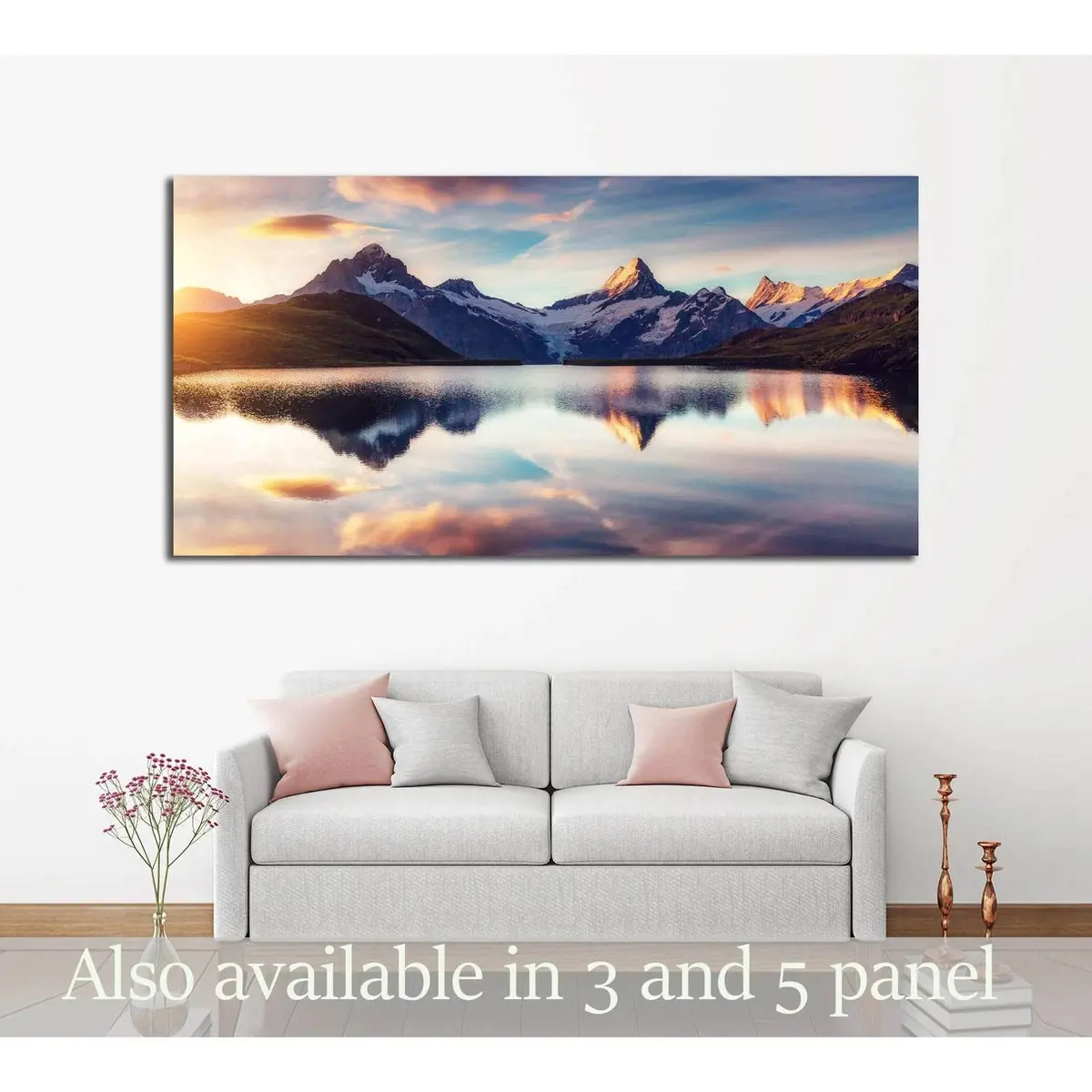 Grindelwald Valley, Europe. Beauty World №3174 Ready To Hang Canvas Print 1