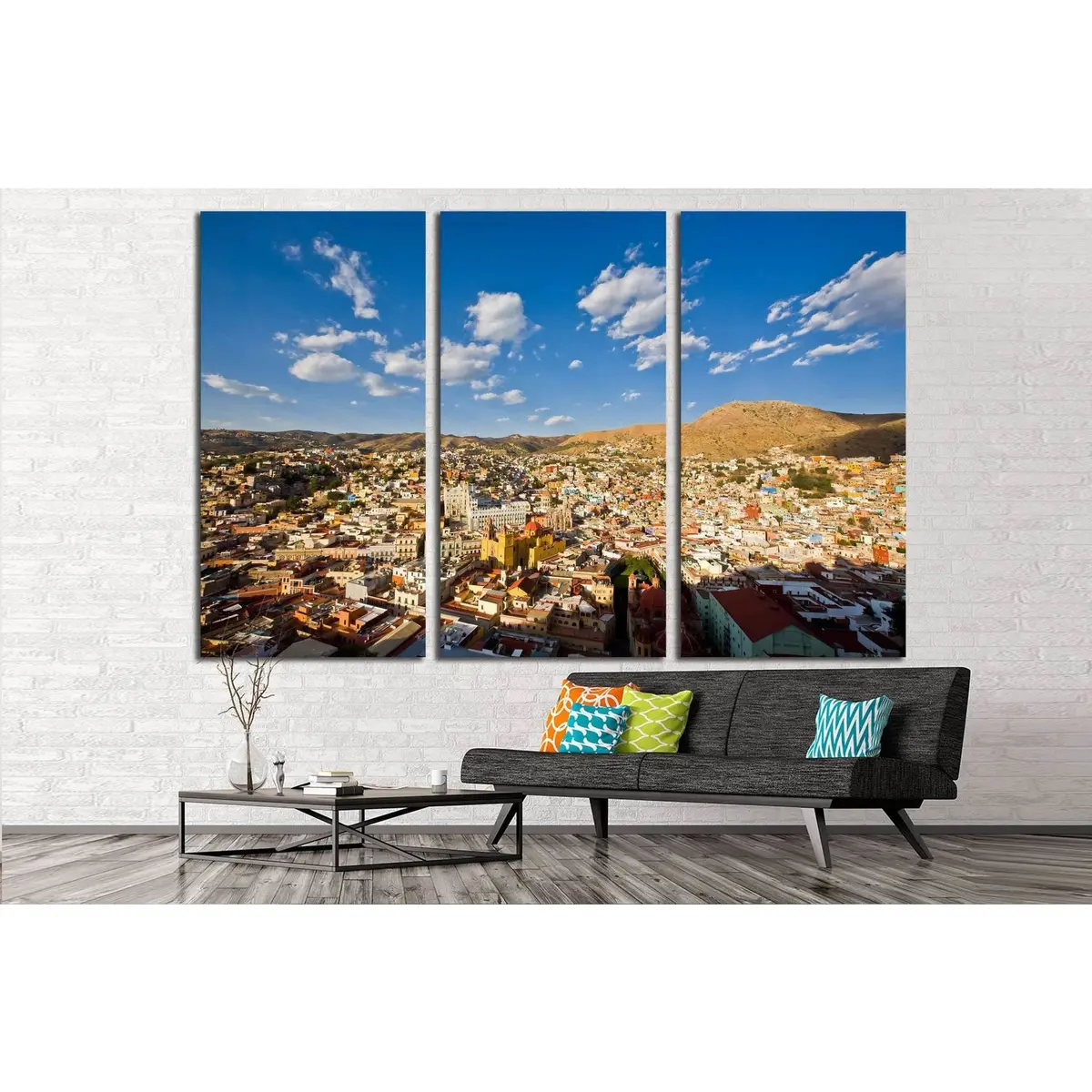 Guanajuato City, Mexico №1162 Ready To Hang Canvas Print 5