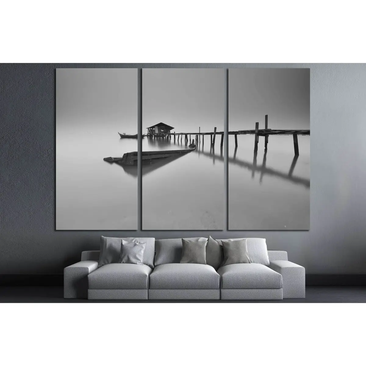 Hazy №3119 Ready To Hang Canvas Print 5