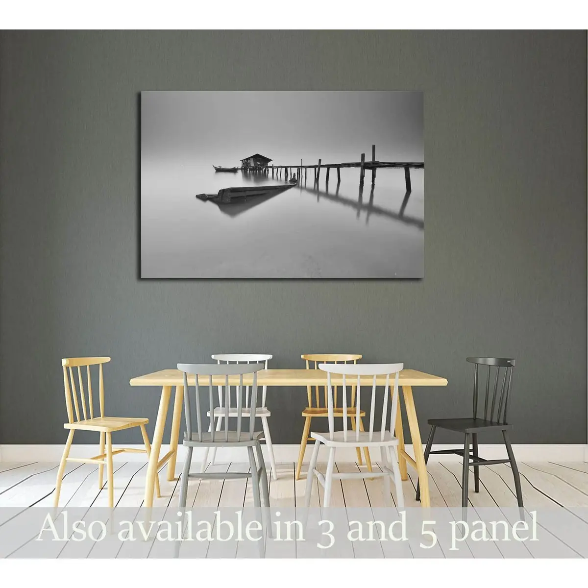 Hazy №3119 Ready To Hang Canvas Print 1