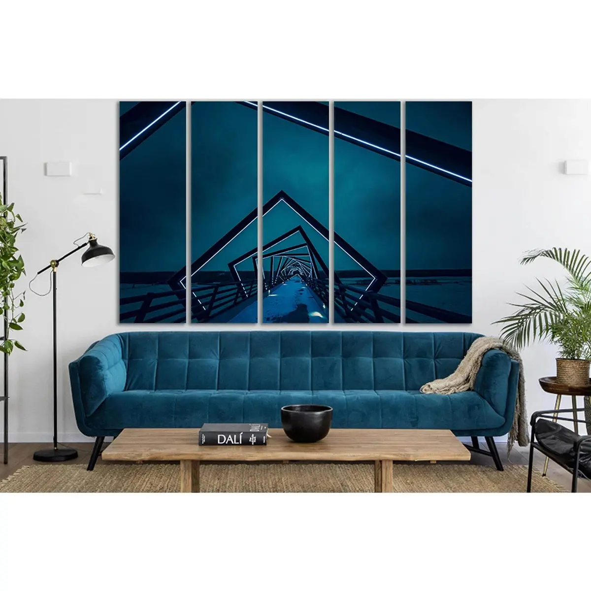 High Trestle Trail SL1116 Canvas Wall Art – Pre-Strung & Ready to Hang - Image 3