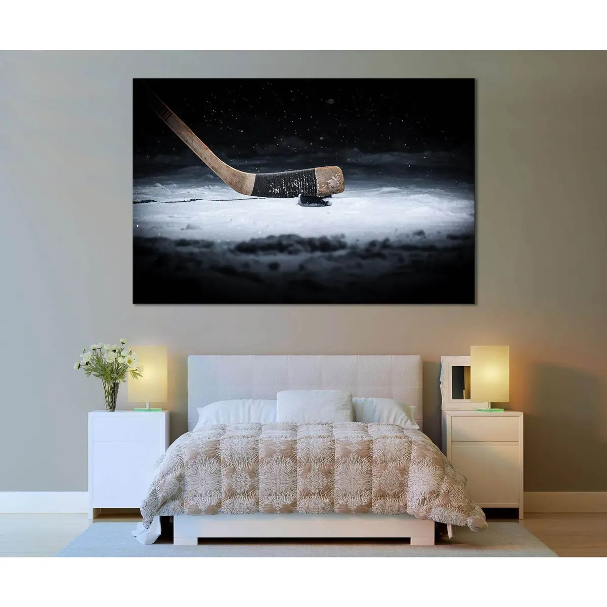 Hockey Ready To Hang Canvas Print №640 Ready To Hang Canvas Print 2