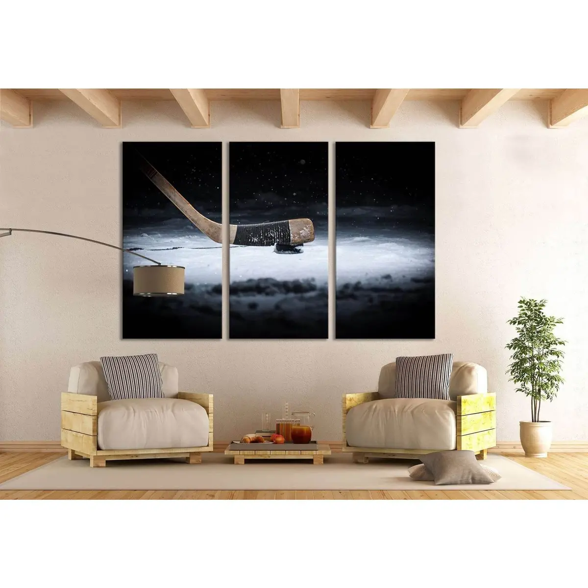 Hockey Ready To Hang Canvas Print №640 Ready To Hang Canvas Print 5