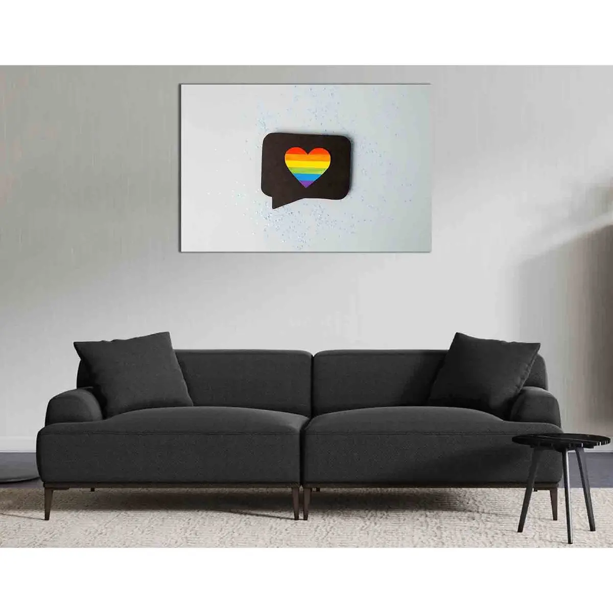 Homosexual Love №2134 Ready To Hang Canvas Print 1
