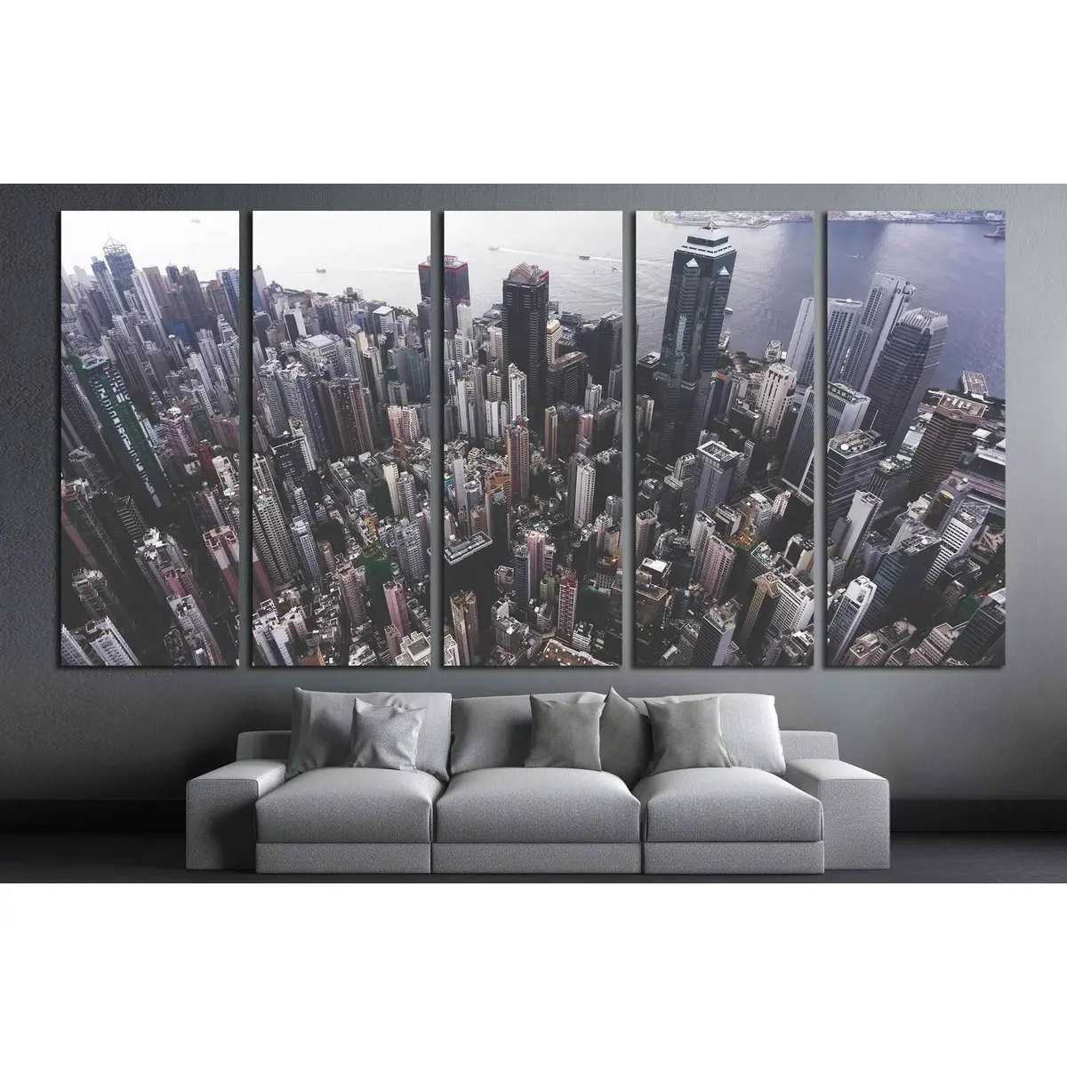 Hong Kong #2977 Premium Canvas Wall Art – Ready to Hang - Image 3