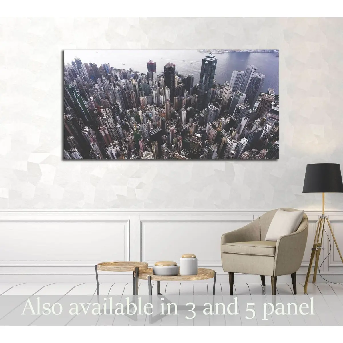 Hong Kong №2977 Ready To Hang Canvas Print 1