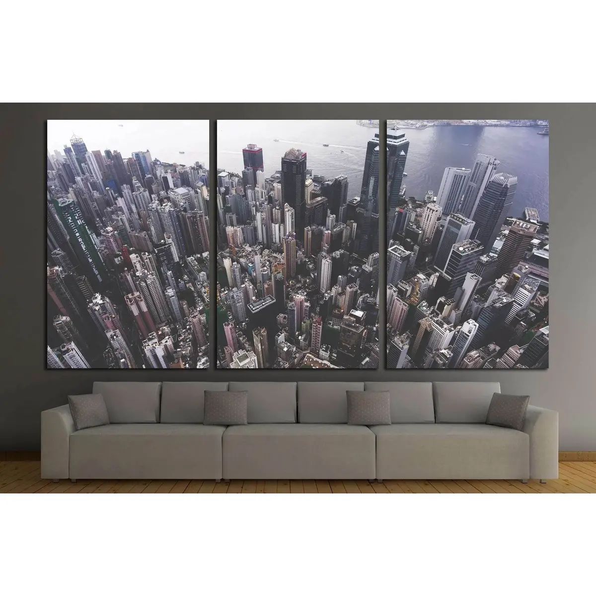 Hong Kong №2977 Ready To Hang Canvas Print 5