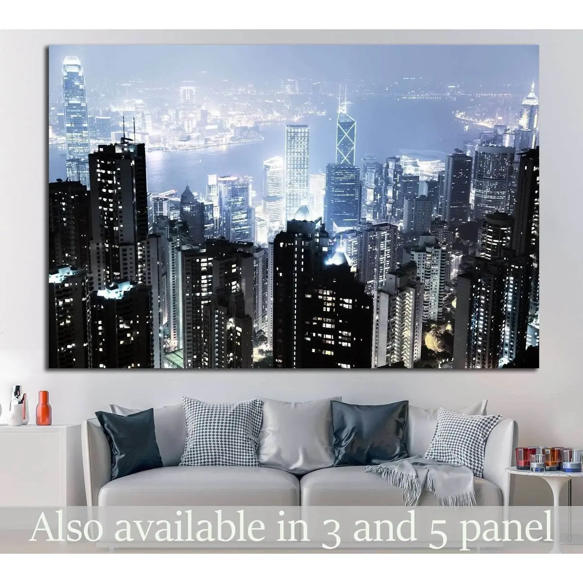 Hong Kong №766 Ready To Hang Canvas Print 1