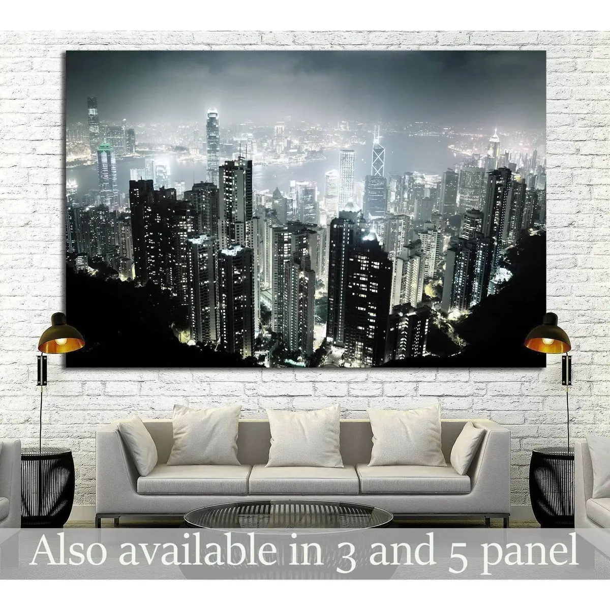 Hong Kong №767 Ready To Hang Canvas Print 1