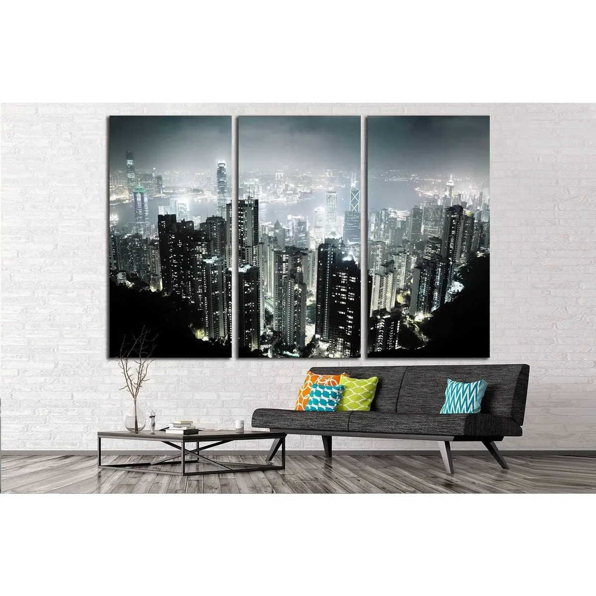 Hong Kong №767 Ready To Hang Canvas Print 5