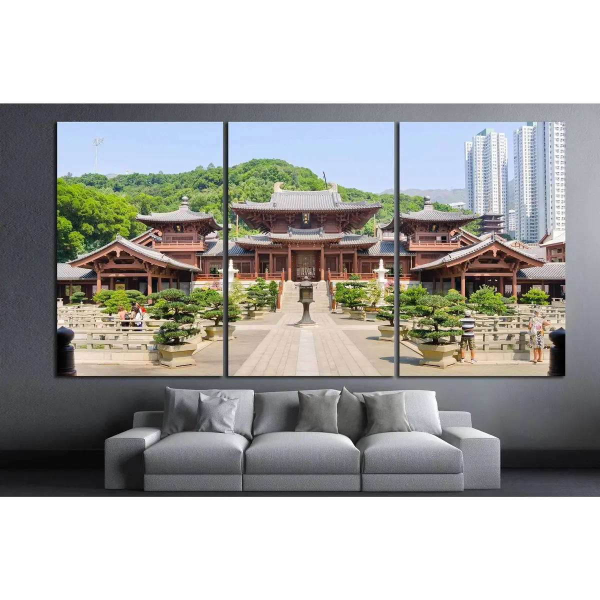 Hong Kong, China №799 Ready To Hang Canvas Print 5