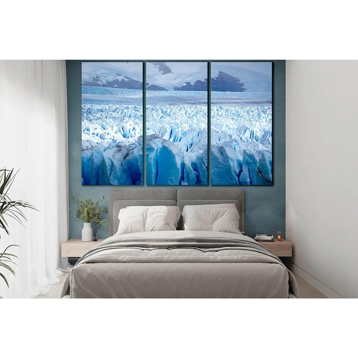 Horizontal View Glacier Perito Moreno №Sl1309 Ready To Hang Canvas Print 5