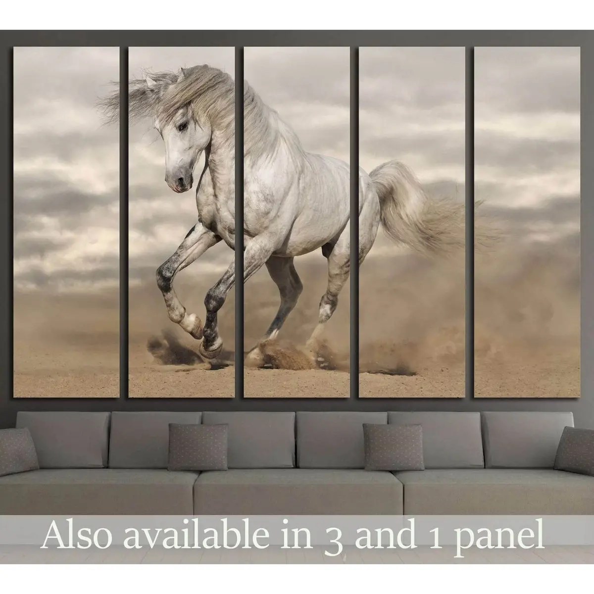 Elegant Horse Canvas Wall Art – Design #5011