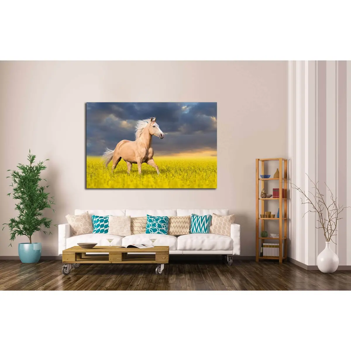 Horse Multi Panel Canvas №5010 3