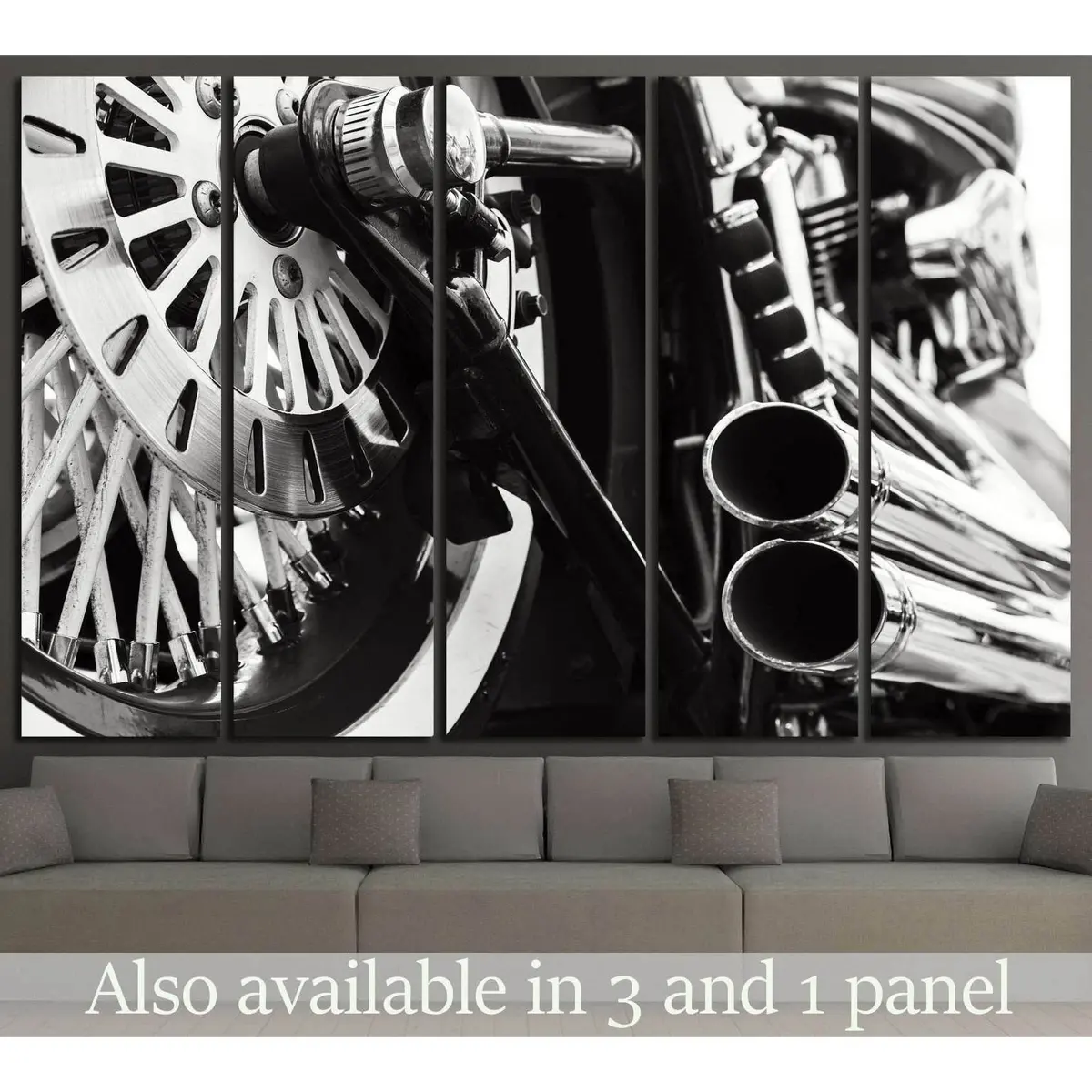 Horsepower No. 719 Premium Ready-to-Hang Canvas Art