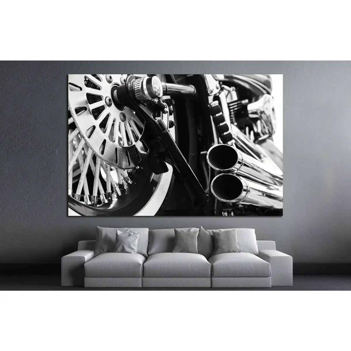 Horsepower №719 Ready To Hang Canvas Print 2