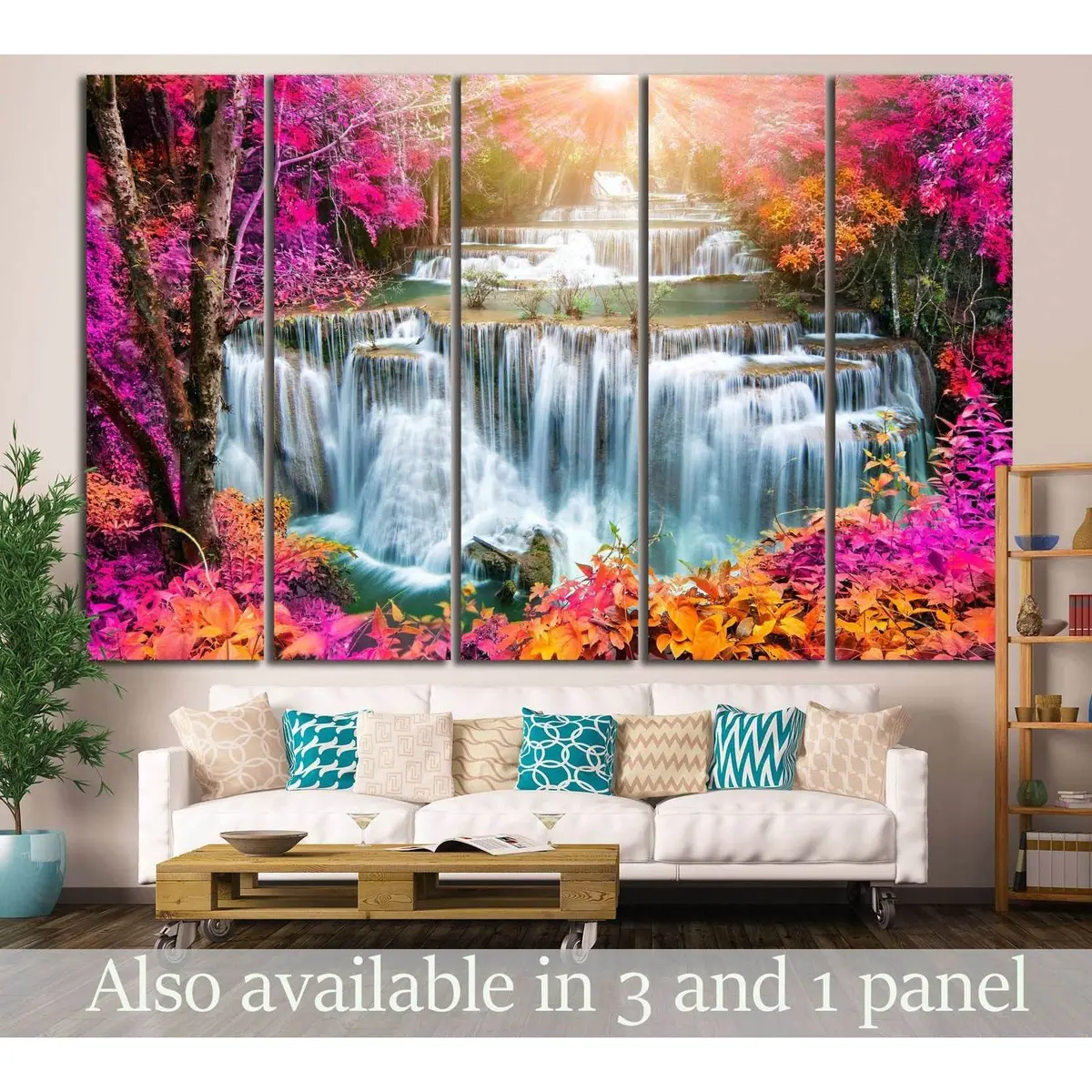 Huay Mae Kamin, Thailand #619 — Premium Ready-to-Hang Canvas Art