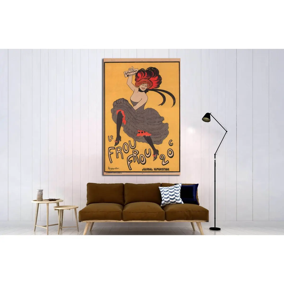 Humoristique №3428 Ready To Hang Canvas Print 3