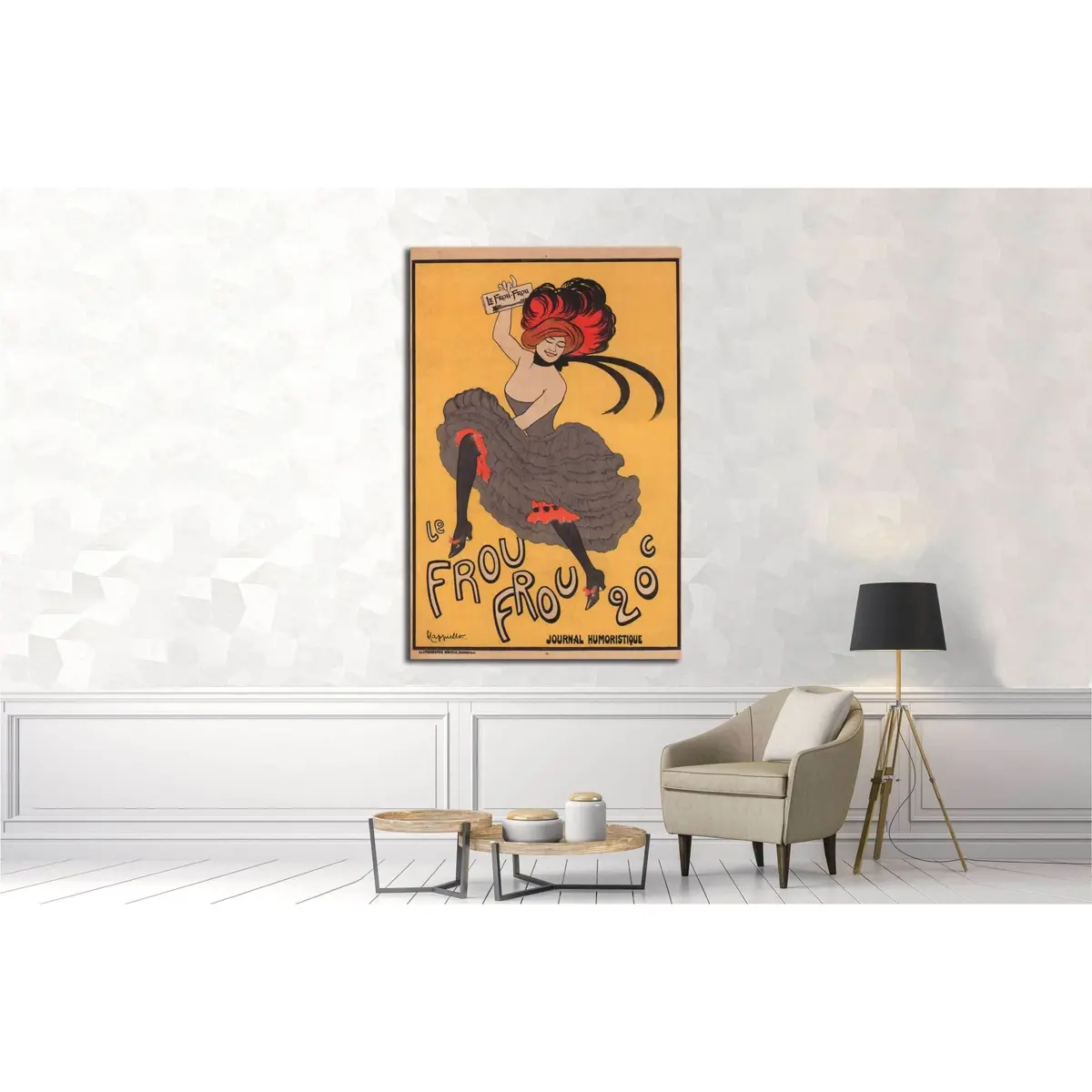 Humoristique №3428 Ready To Hang Canvas Print 2