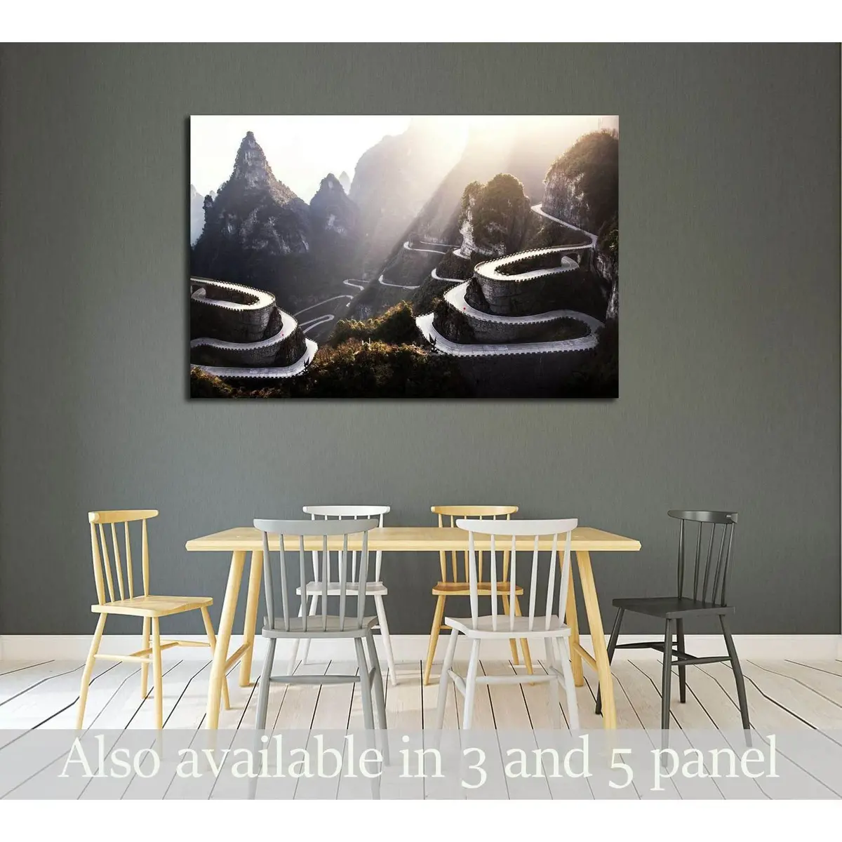 Hunan Province, China №3153 Ready To Hang Canvas Print 1