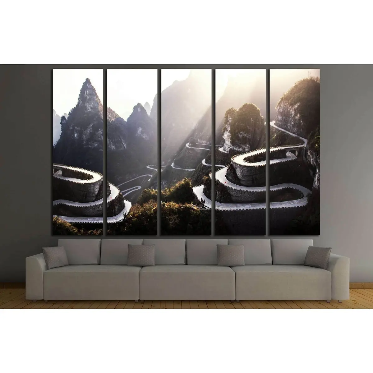 Hunan, China Art Print #3153 – Ready-to-Hang Canvas Wall Decor - Image 3
