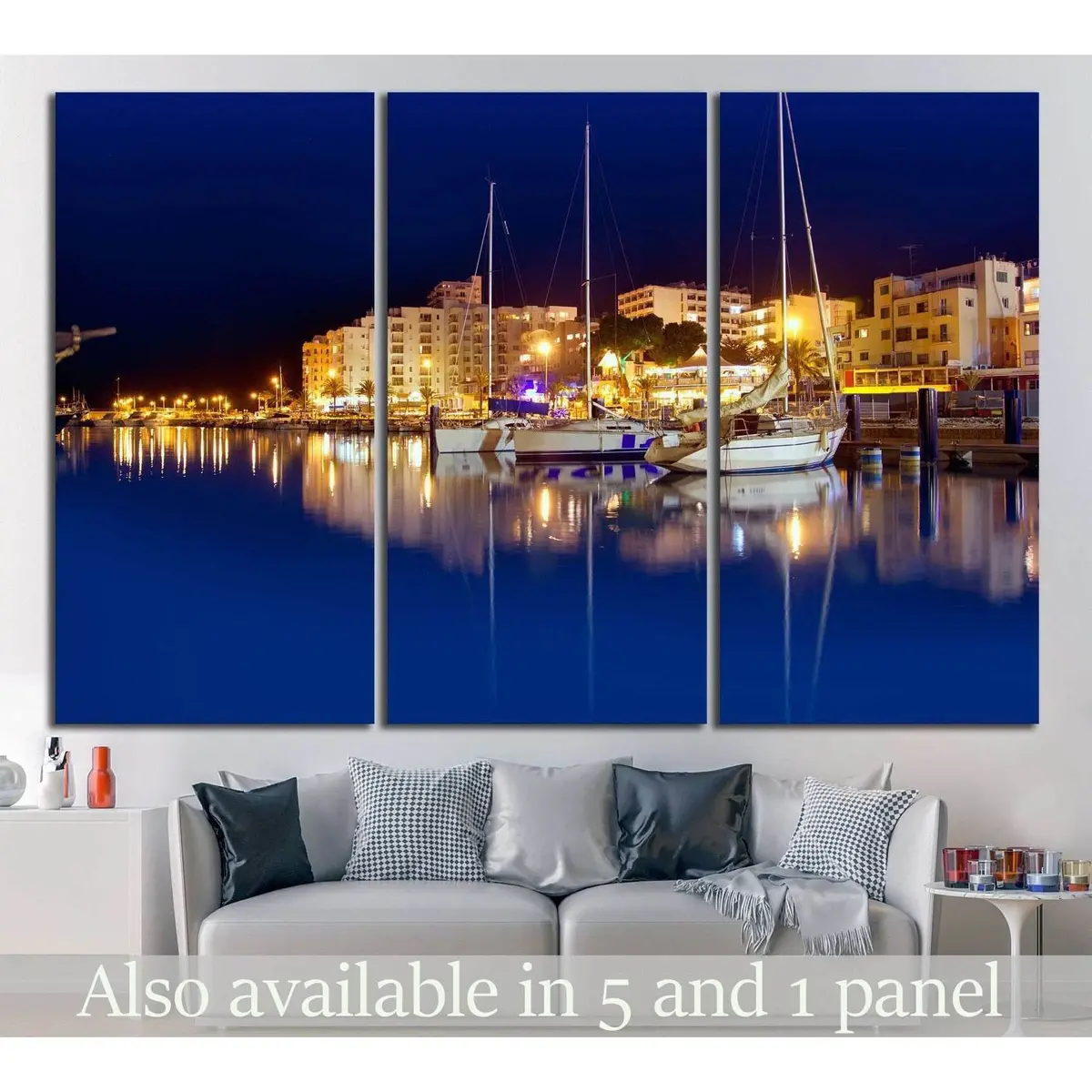 Ibiza Island №997 Ready To Hang Canvas Print 5