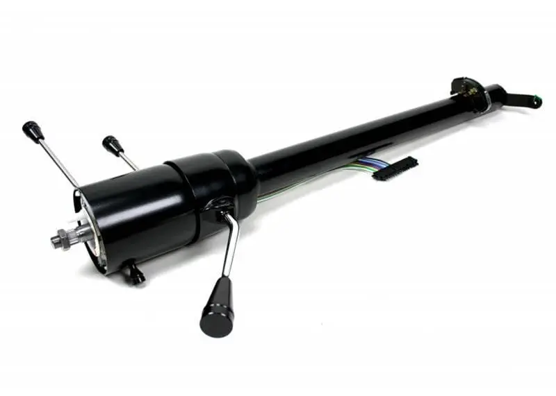Ididit Retrofit Steering Column With Column Shift – Universal Fit, Black Finish (1160640051) 1