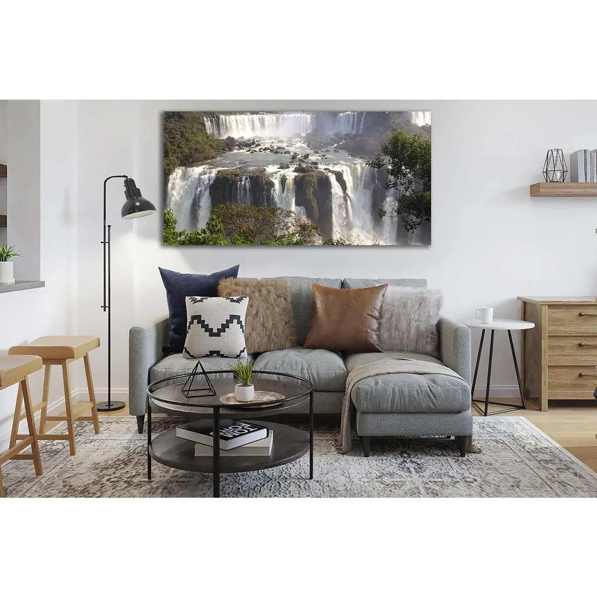 Iguazu Falls Brazil №Sl448 Ready To Hang Canvas Print 1