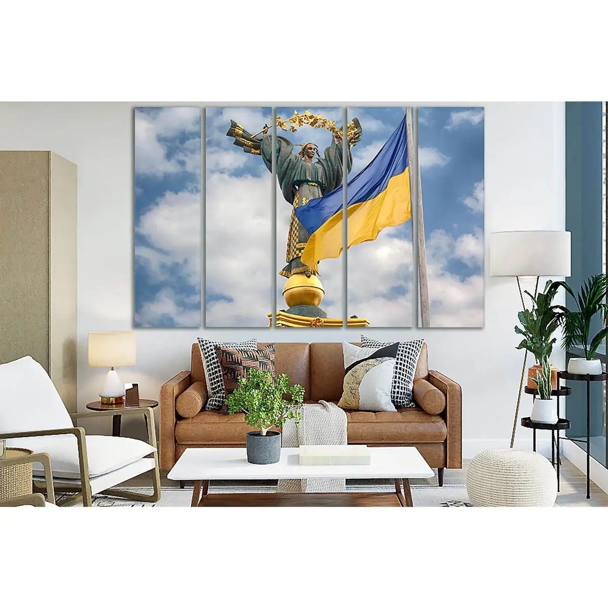 Ukrainian Independence Monument Canvas Art №SL1198 – Premium Ready-to-Hang Wall Decor