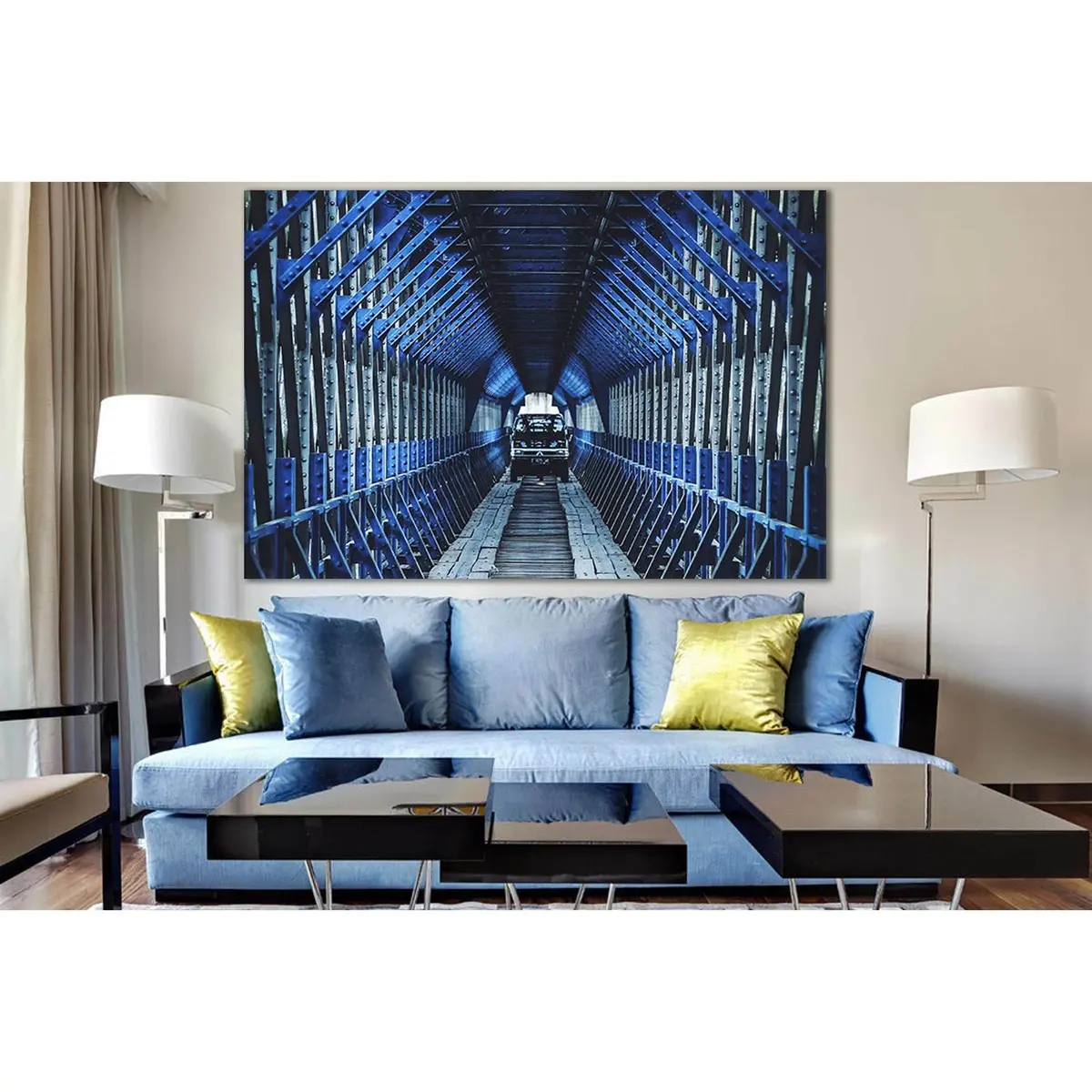 Inside Cirahong Bridge №Sl1140 Ready To Hang Canvas Print 1