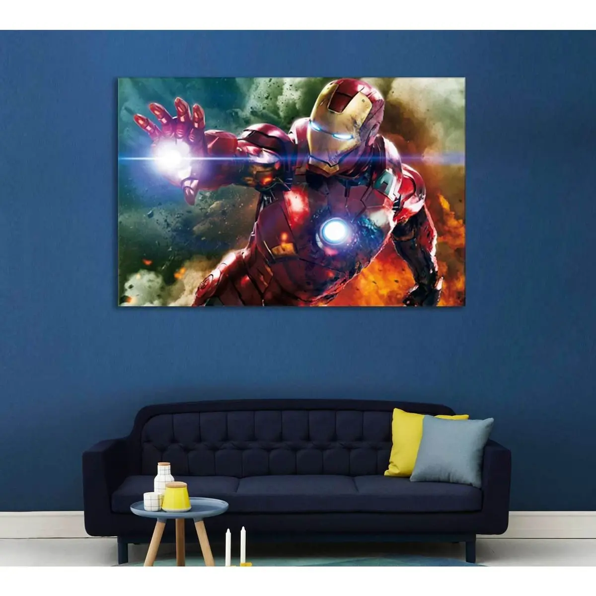 Iron Man №2011 Ready To Hang Canvas Print 1